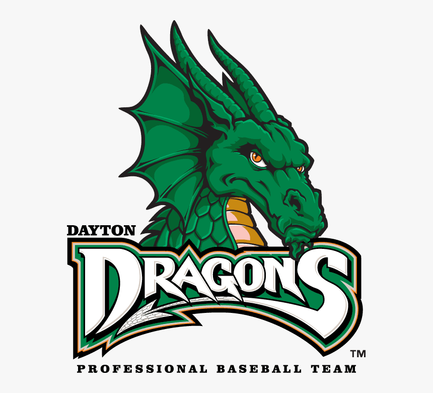 Dayton Dragons Trans - Dayton Dragons, HD Png Download