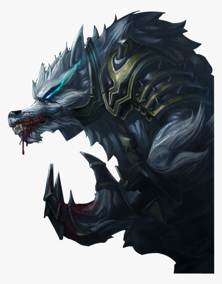 Tundra Hunter Warwick Splashart Png Image - Tundra Hunter Warwick, Transparent Png