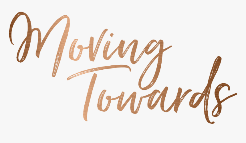 Movingtowards 2line Copper - Calligraphy, HD Png Download
