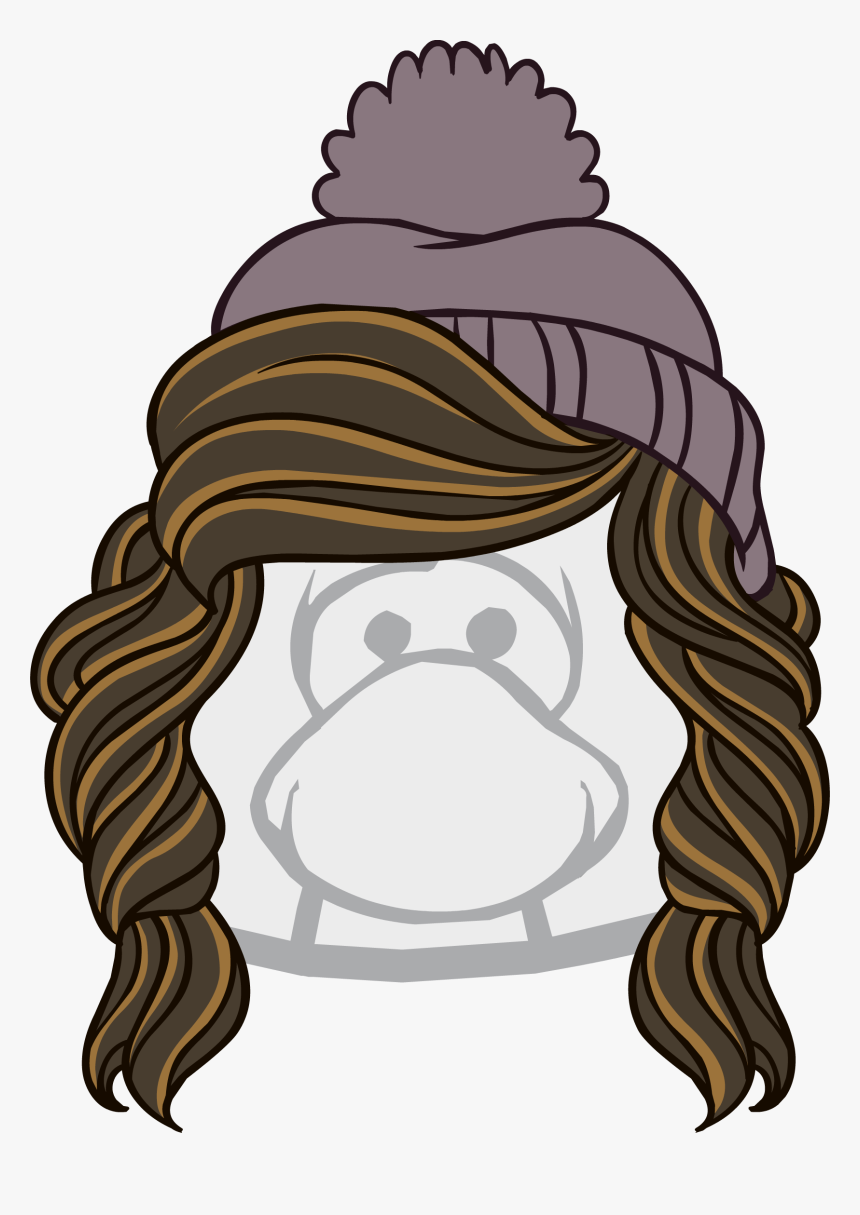 Transparent Snow Day Clipart - Club Penguin Pumpkin Hat, HD Png Download