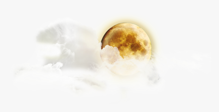 Moon Png With Clouds, Transparent Png