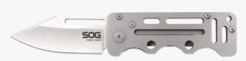 Cash Card - Sog Card Knife, HD Png Download