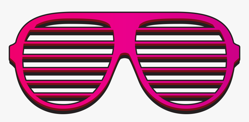 Shutter Shades Pink Sunglasses Download Free Image - Shutter Sunglasses Clipart, HD Png Download