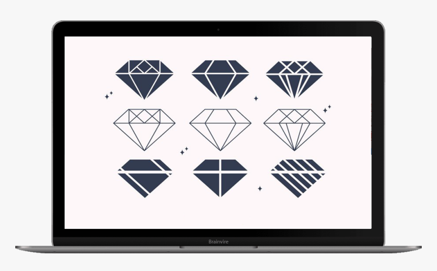 Free Diamond Vector, HD Png Download