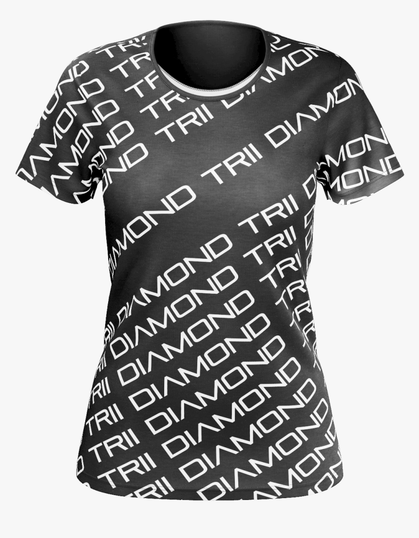 Diamond Trii Womens T-shirt, HD Png Download