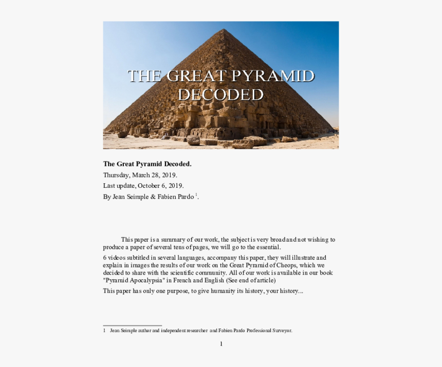 Pyramid, HD Png Download