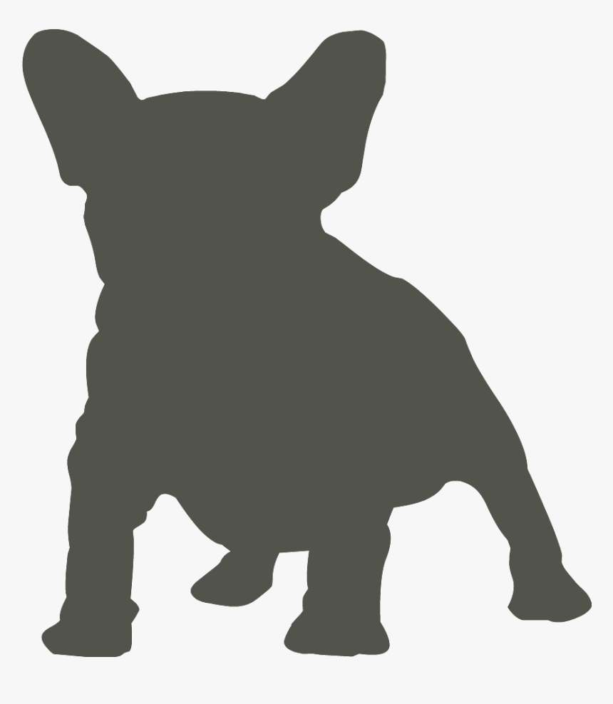 French Bulldog American Pit Bull Terrier Pug - French Bulldog Silhouette, HD Png Download