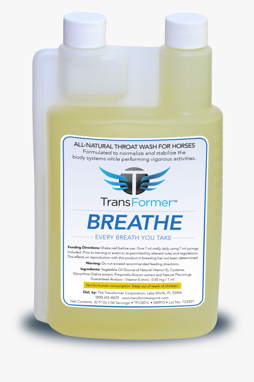 Transformer Breathe 32oz - Plastic Bottle, HD Png Download