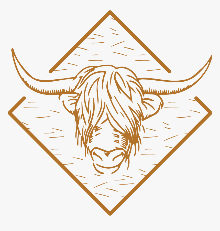 Craigmonie B&b Logo, Cow Sign, HD Png Download