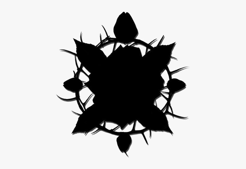 Compass Rose Png Image Clipart - Rose With Thorns Design, Transparent Png