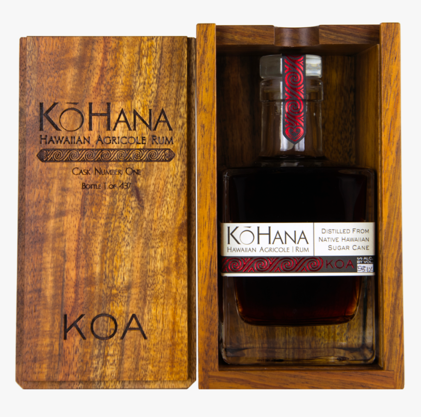 Koa Box Bottleshown Nobackground, HD Png Download