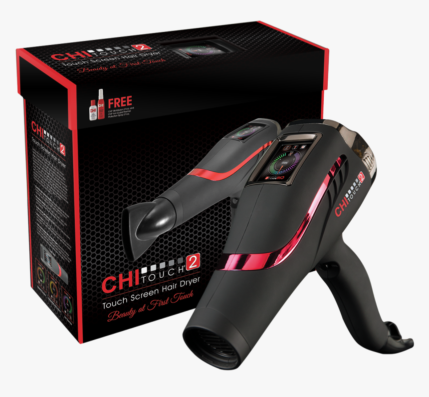 Chi Touch 2 Hair Dryer W Box Chihaircare - Chi Touch 2 Hair Dryer, HD Png Download