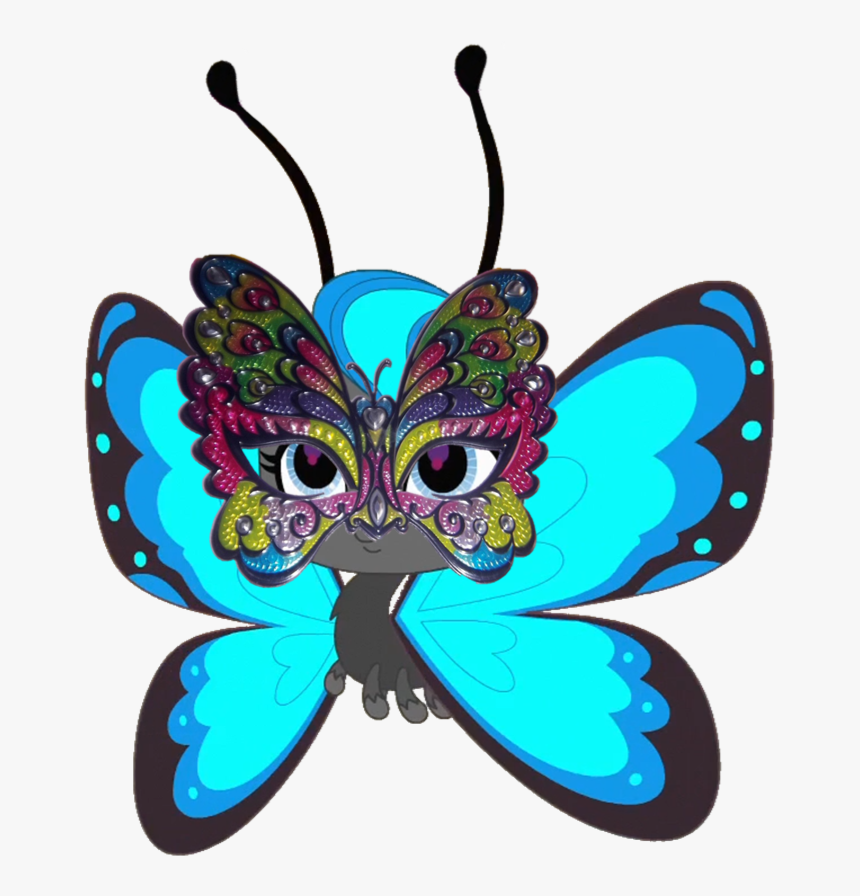 Masquerade Butterfly Clipart , Png Download - Butterfly, Transparent Png