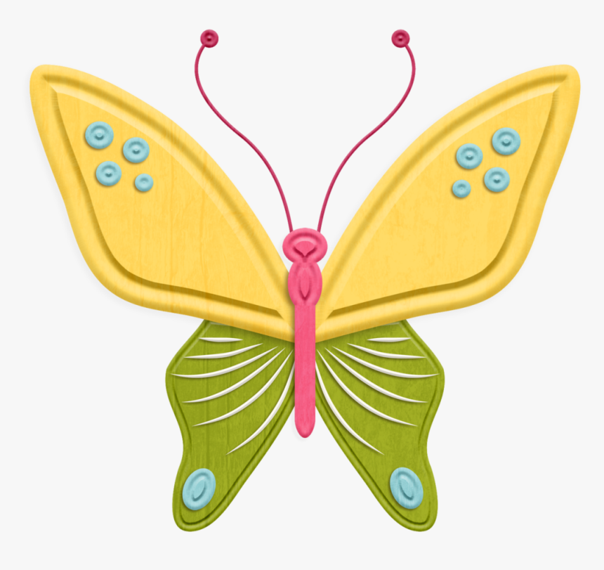 Scrapbook Butterfly Png , Transparent Cartoons - Scrapbook Butterfly Png, Png Download