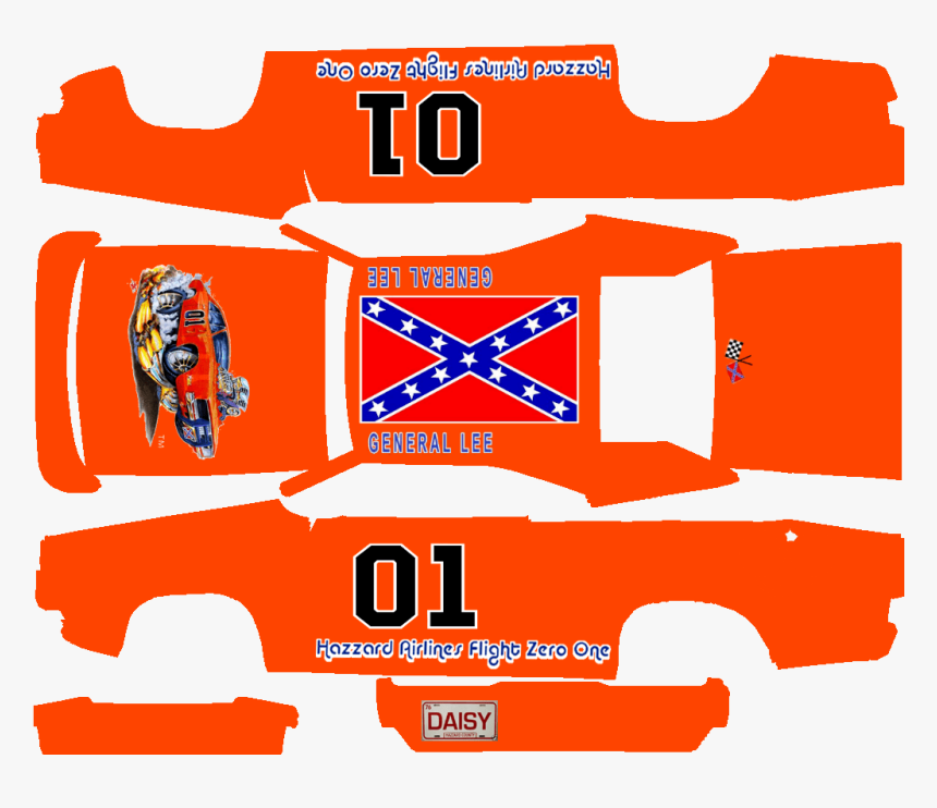 Dodge Charger General Lee - Dixieland, HD Png Download