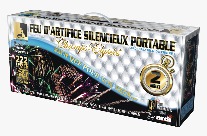 Le Vrai Feu D Artifice A Effets Silencieux - Feux Artifice Silencieux, HD Png Download
