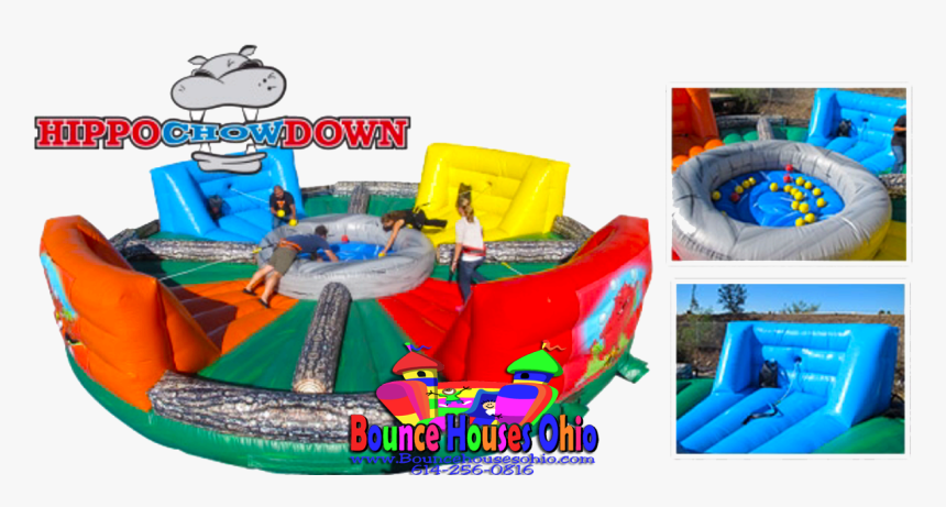 Hungry Hippo Bounce House Rental, HD Png Download