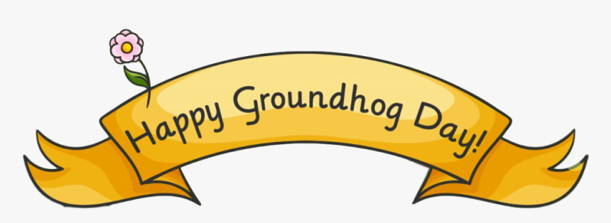 Happy Groundhogs Day Png - Happy Groundhog Day Banner, Transparent Png
