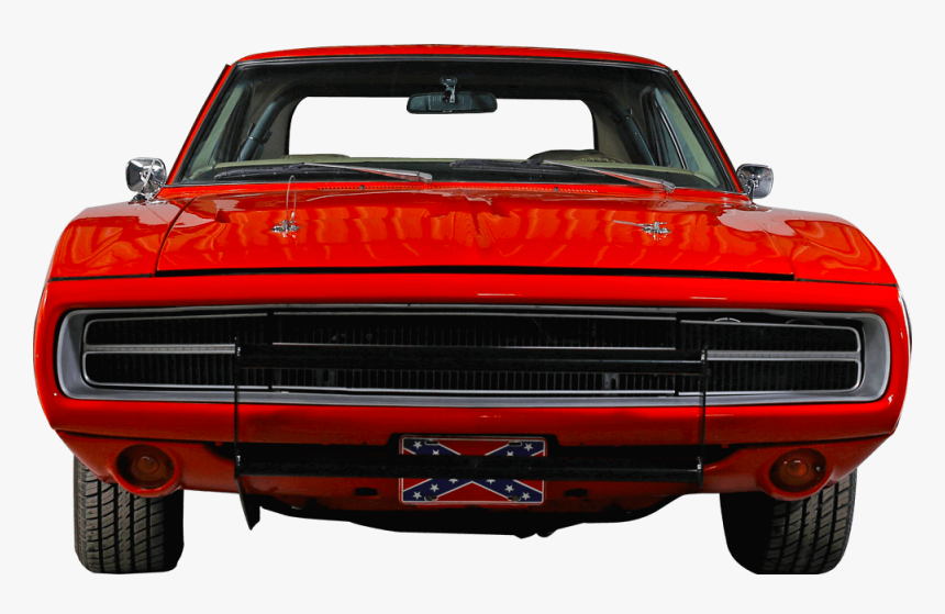 General Lee Front - Classic Car, HD Png Download