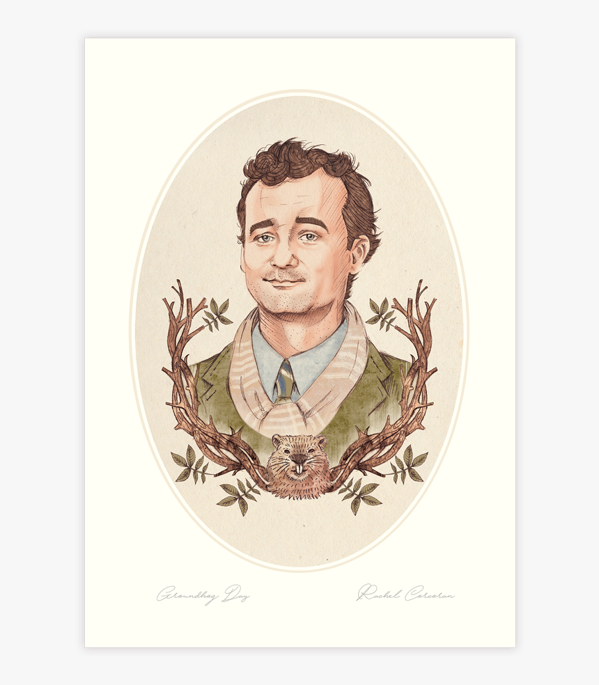 Groundhog - Groundhog Day Movie Fan Art, HD Png Download