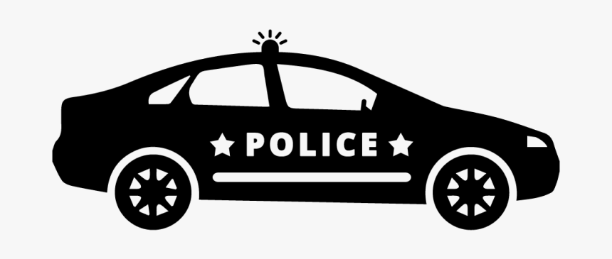 Police Clipart Police Car - Car Vector Transparent, HD Png Download