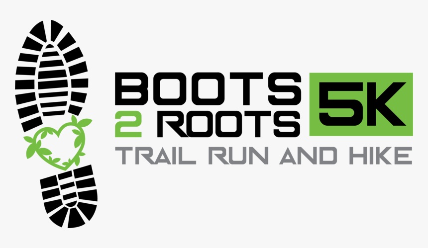 Boots 2 Roots 5k Trail Run & Hike - Graphic Design, HD Png Download