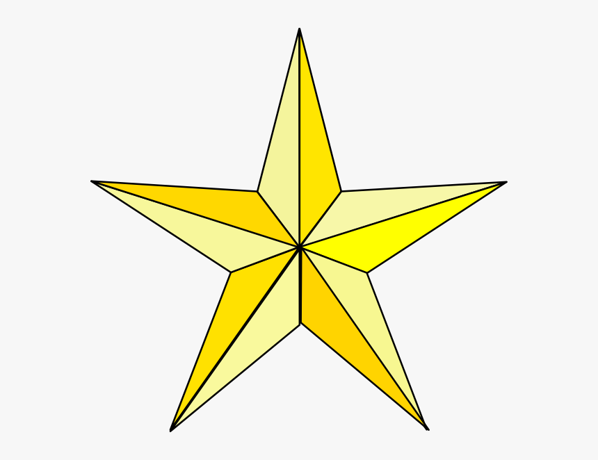 Yellow Texas Star, HD Png Download