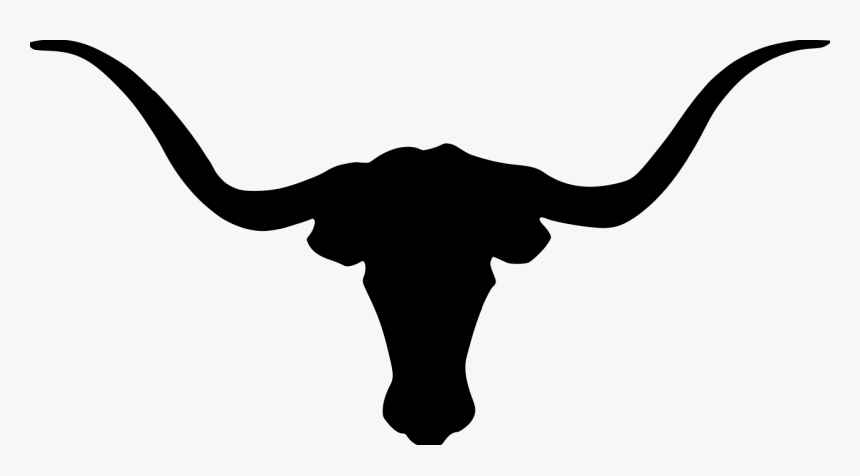 Texas Longhorn Steer File Size - Texas Longhorn Clip Art, HD Png Download