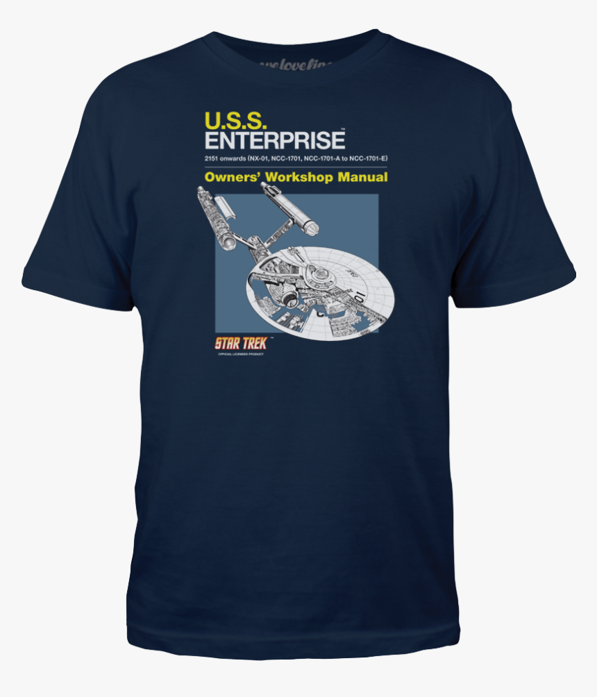 Transparent Ncc-1701 Png - Uss Enterprise Haynes Manual, Png Download