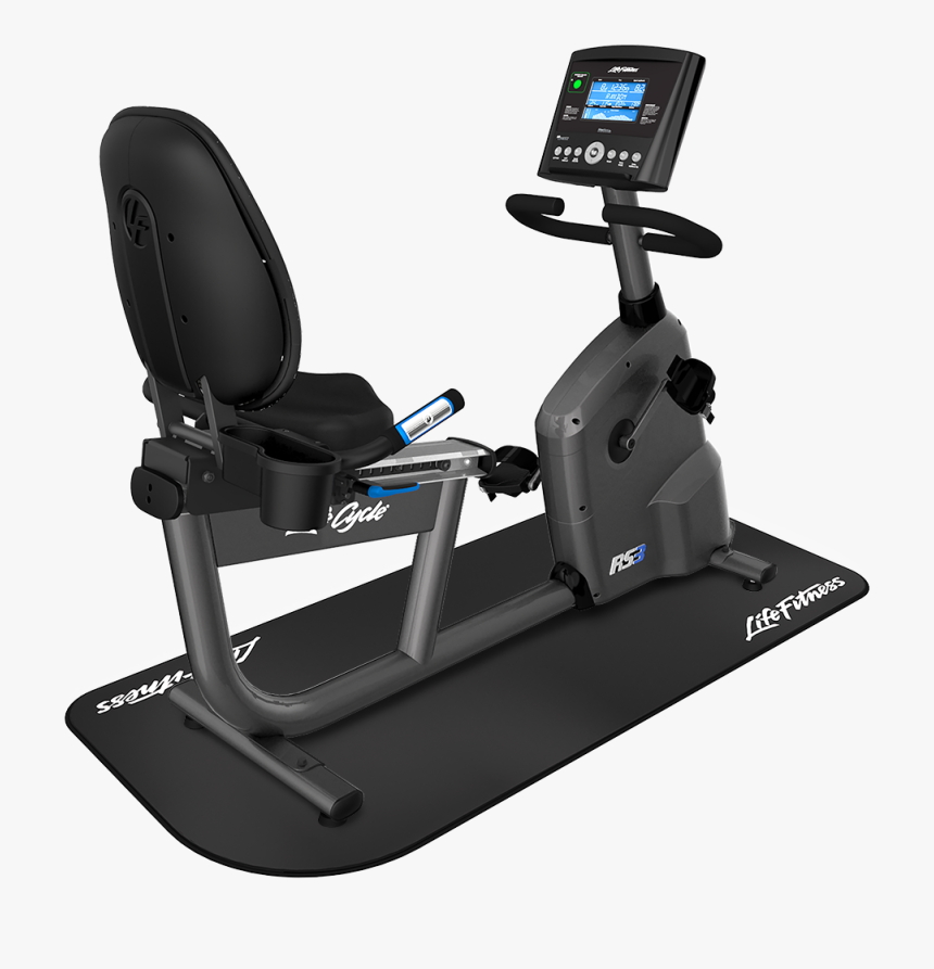 Rs3 Recumbentbike Goconsole Mat L - Life Fitness Equipment, HD Png Download