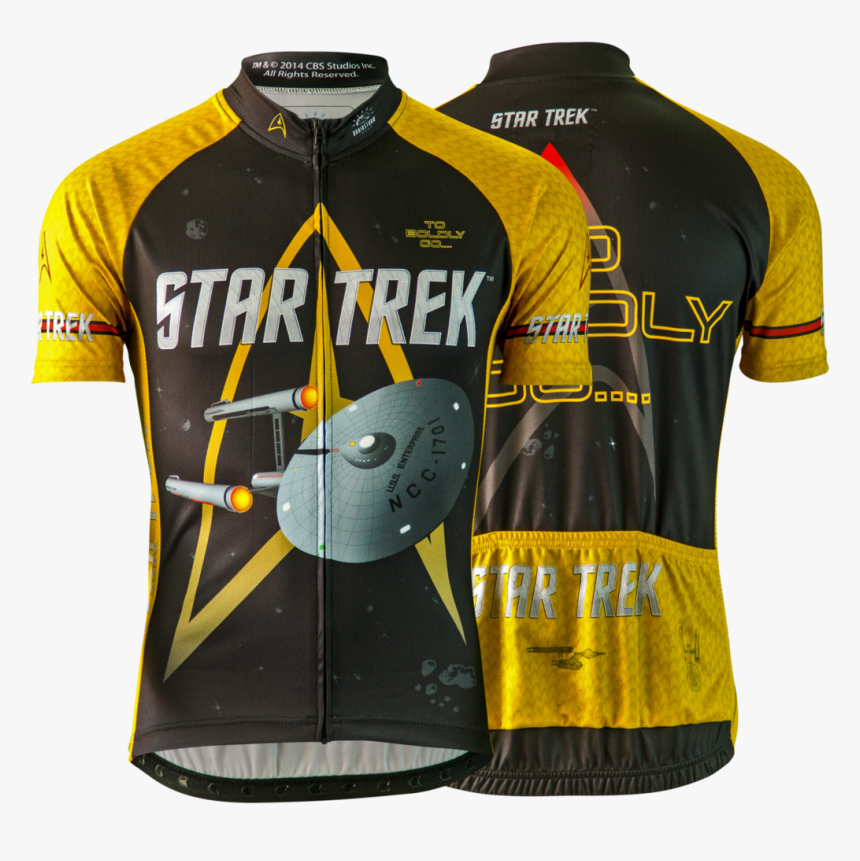 Star Trek Command - Star Trek Cycling Wear, HD Png Download