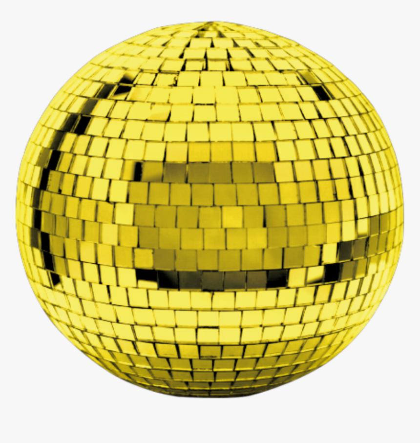 Transparent Gold Bubbles Png - Transparent Background Disco Ball Png, Png Download