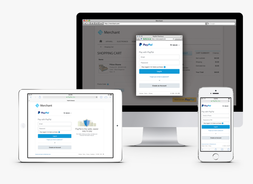 Paypal Checkout One Touch, HD Png Download