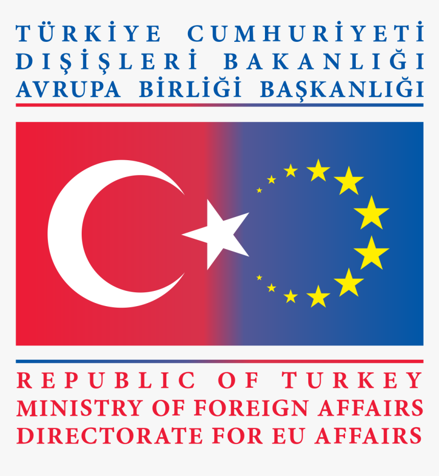 Logo Of The Turkish Application To The European Union - Ministry Of European Union Affairs, HD Png Download