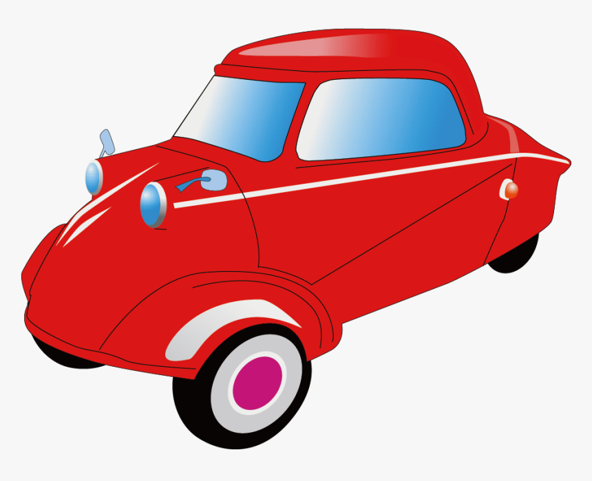 Sports Car Cartoon - Car, HD Png Download
