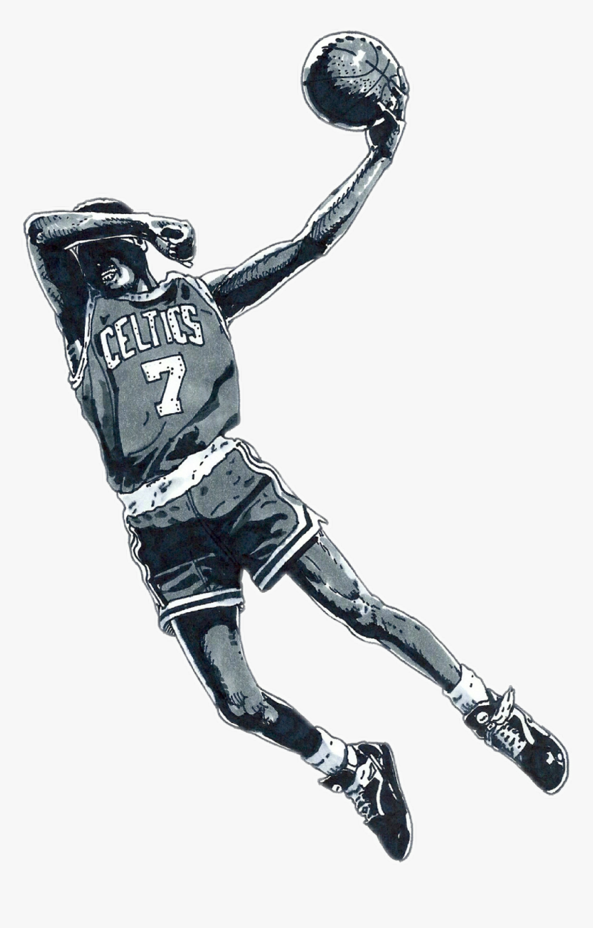 Transparent Basketball Player Dunking Clipart Player, HD Png Download
