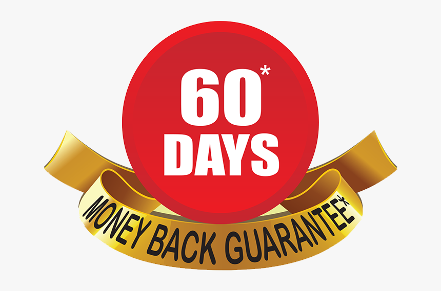 Transparent 60 Day Money Back Guarantee Png - Circle, Png Download