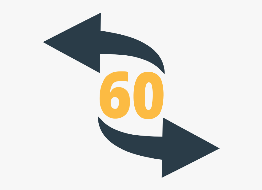 60 Day Money Back Guarantee Png, Transparent Png