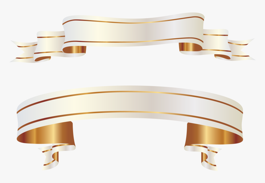 White Ribbon Png Download, Transparent Png