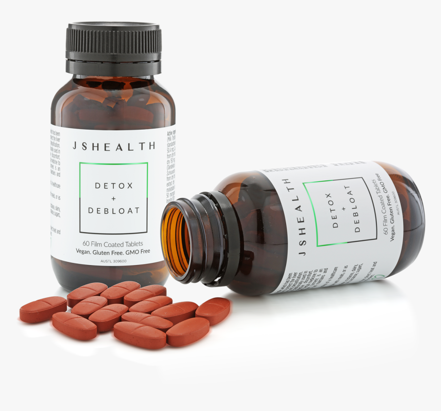 Transparent Spilled Pill Bottle Png - Debloating Pills, Png Download