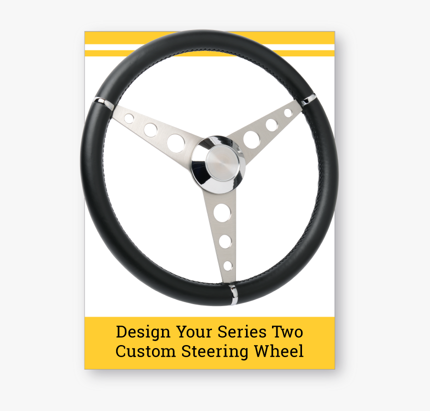Series Two Classic Custom Steering Wheel - Custom Classic Steering Wheel, HD Png Download
