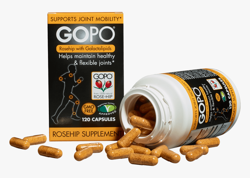 Transparent Spilled Pill Bottle Png - Rose Hip Pill, Png Download