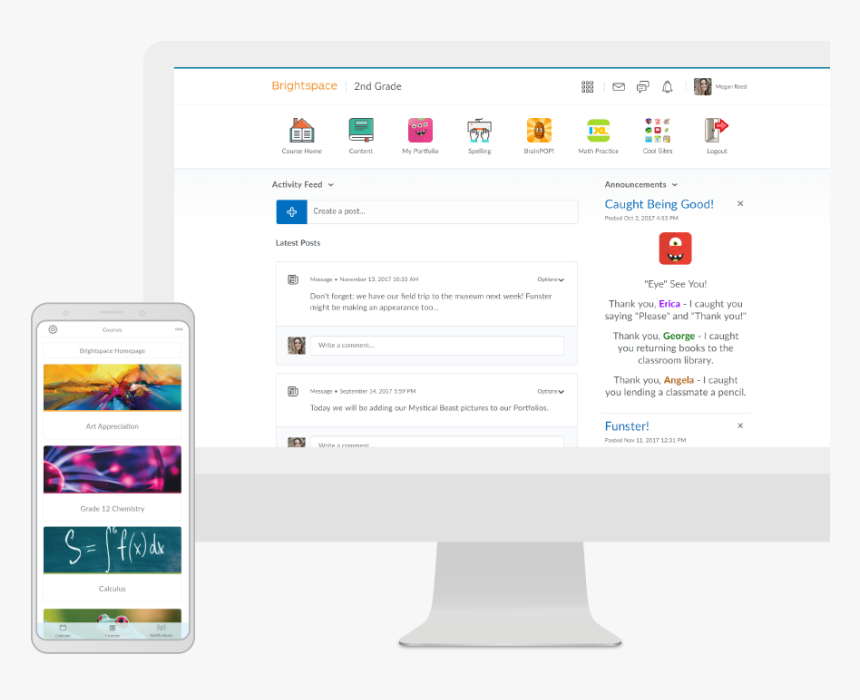 Brightspace Lms, HD Png Download