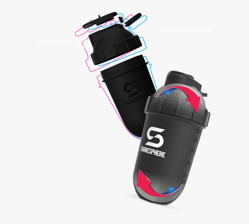 Shaker Pic - Shakesphere Protein Shaker, HD Png Download