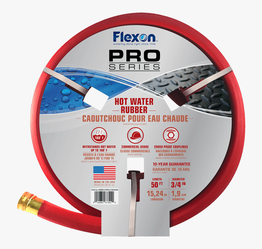 Commercial Grade Hot Water Rubber Hose - Circle, HD Png Download