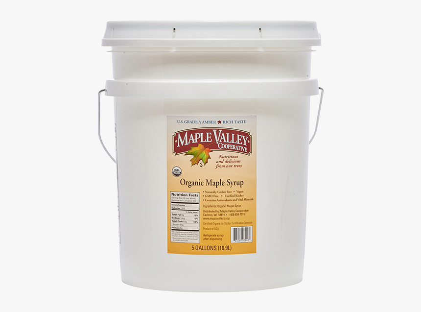 5 Gallon Maple Syrup, HD Png Download