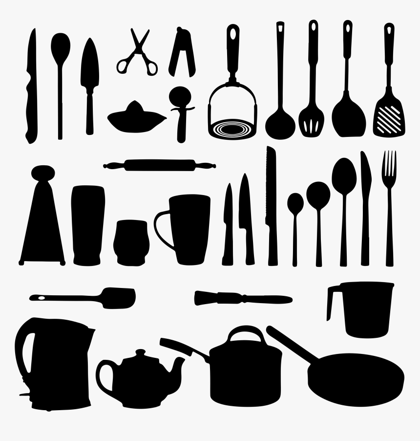 Kitchen Utensils Clipart, HD Png Download