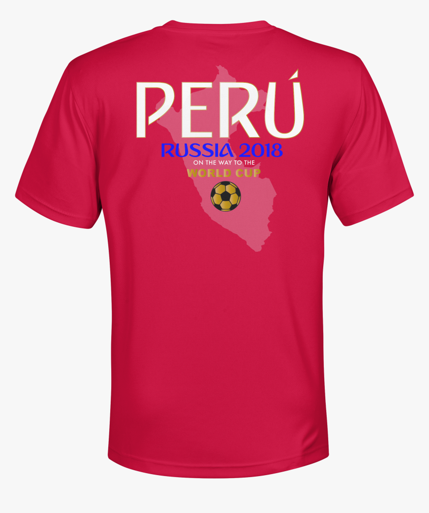 Peru Russia 2018 World Cup Dri Fit Shirt Thumbnail, HD Png Download