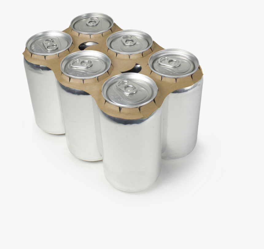 6 Pack Can Carrier Cardboard, HD Png Download
