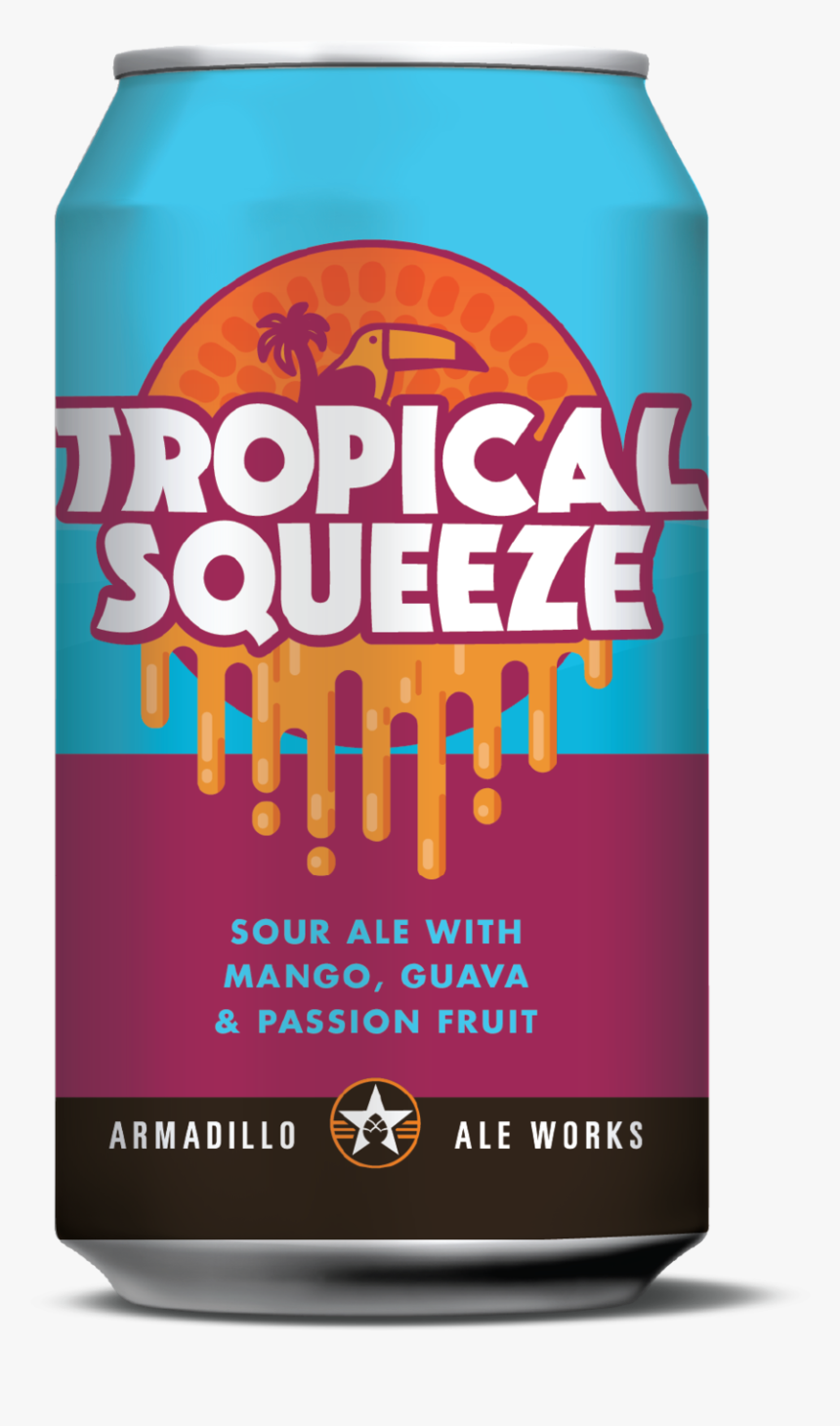Tropicalsqueeze Can - Caffeinated Drink, HD Png Download